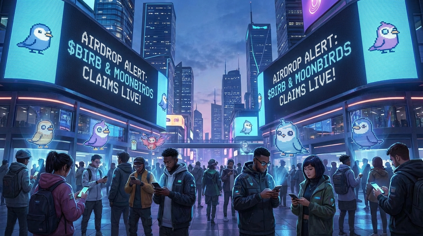 $BIRB and Moonbirds Airdrop Claims Dominate Crypto Discussions Amid Exciting New Project Launches